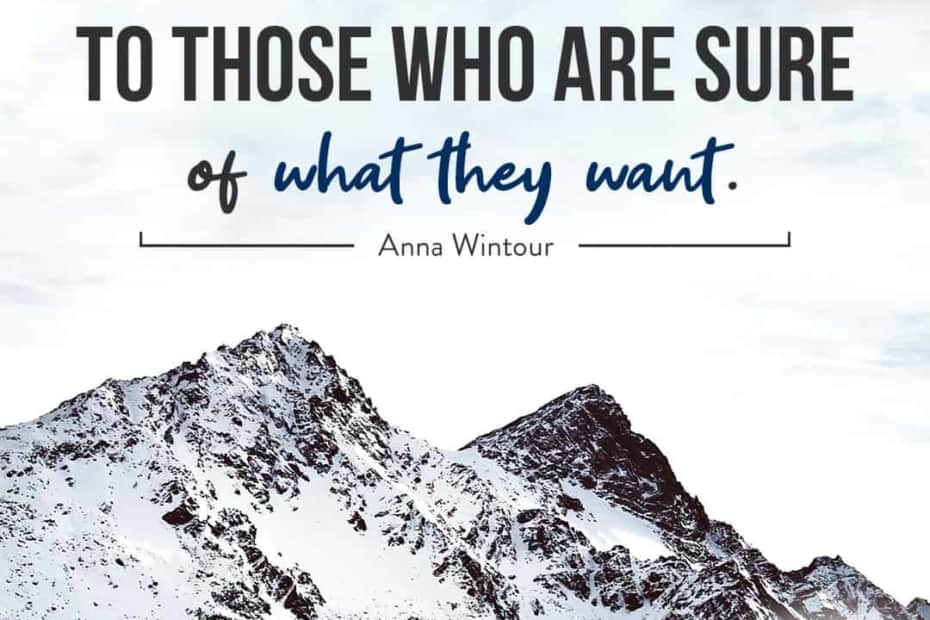 People respond well to those who are sure of what they want. — Anna Wintour