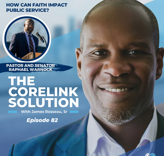 How can faith impact public service with Pastor Senator Raphael Warnock and Lamar Riddick