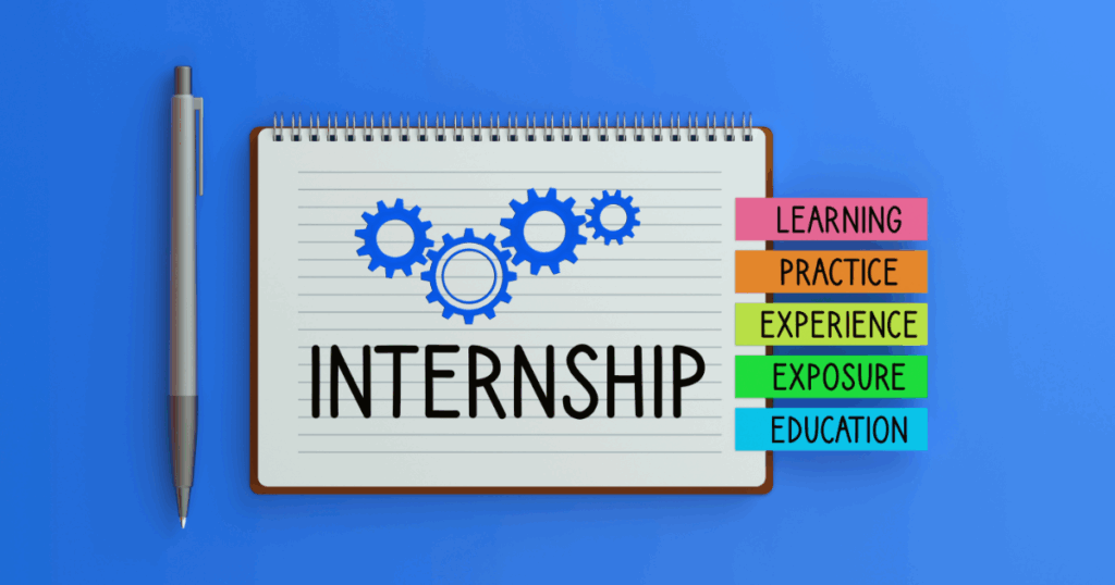 internship header