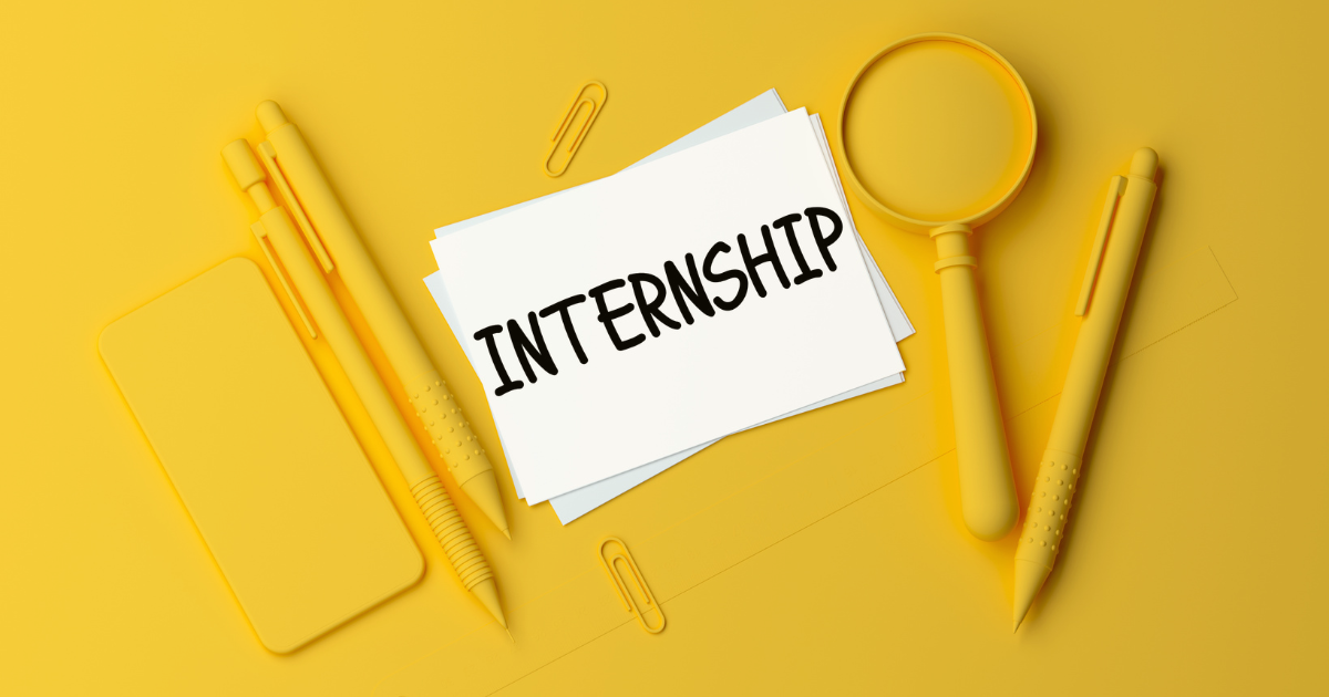 Internship Header